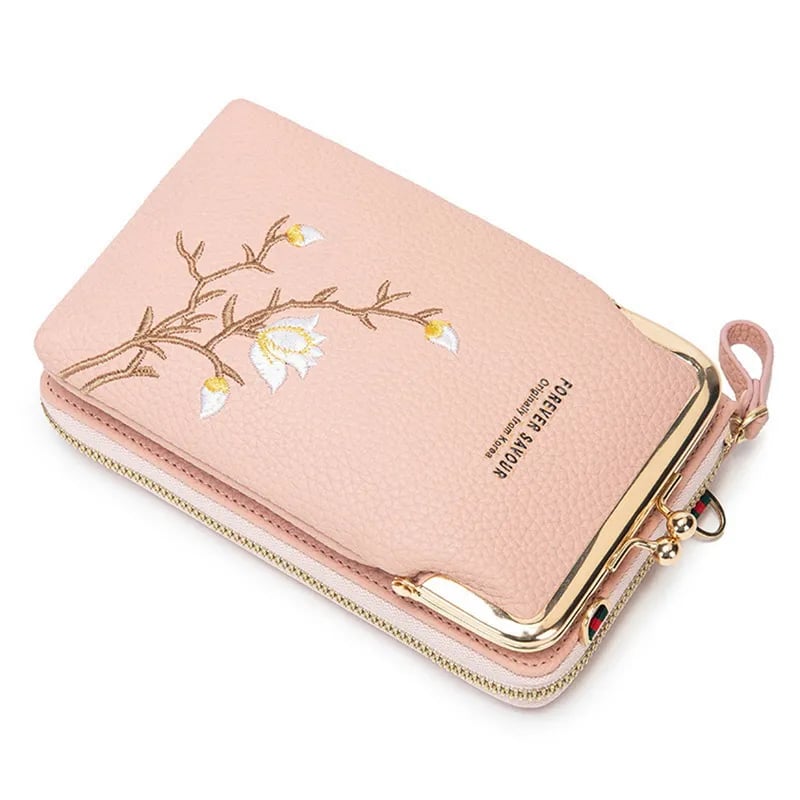 UrbanChic - Women’s Crossbody Wallet & Phone Carrier