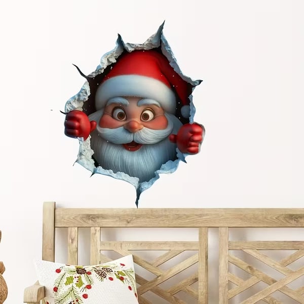FestiveFun – 2D Creative Christmas Wall Stickers