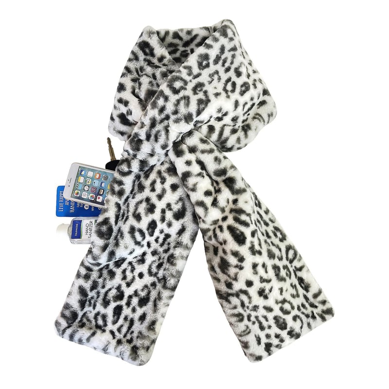 AuroraFur – Pull-Through Faux Fur Scarf