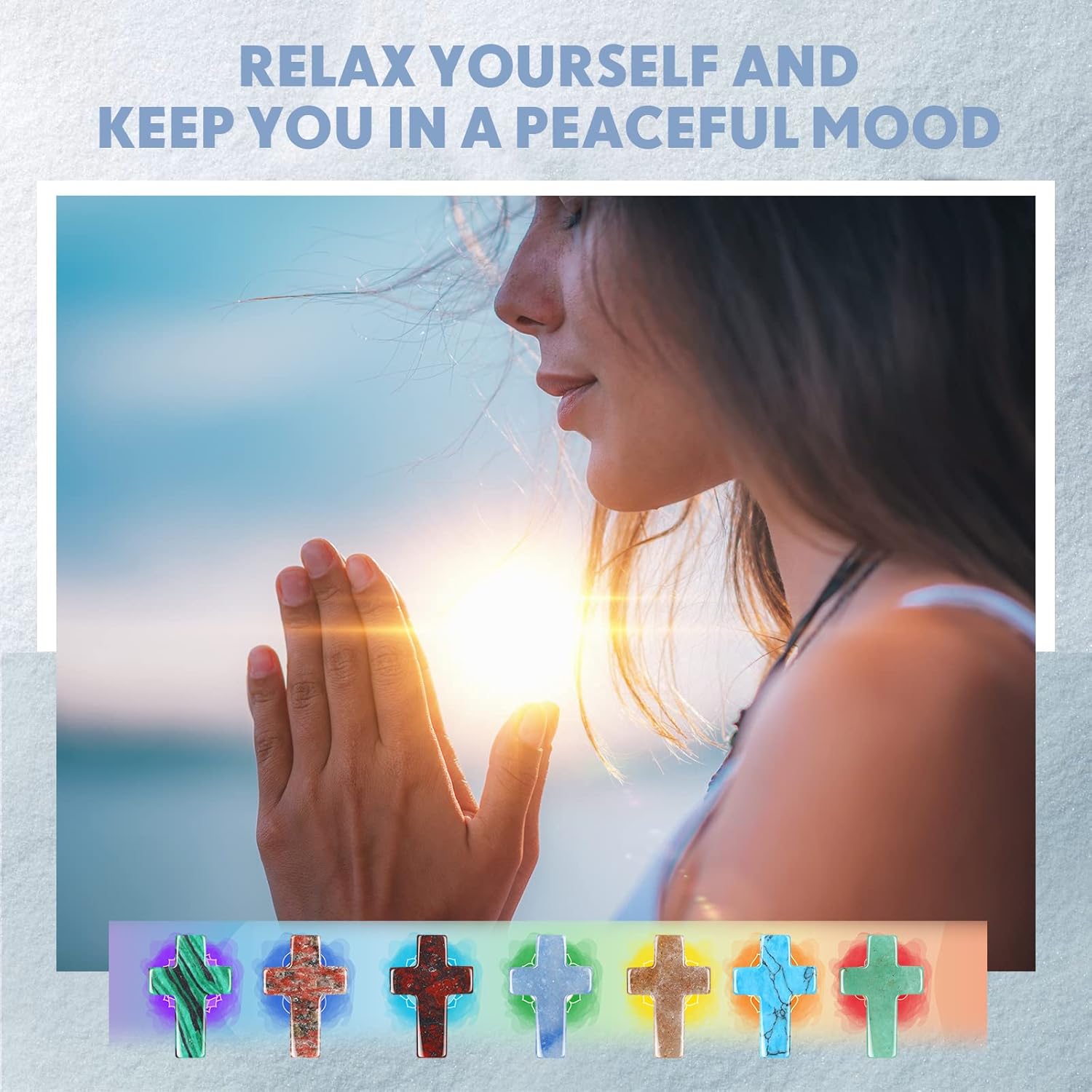 SacredStone – Handmade Crystal Cross