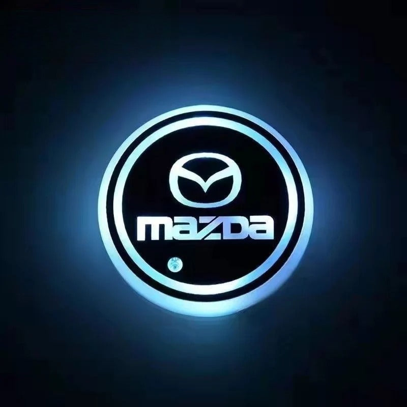 NeonCruise - 7-Color Ambient Car Coasters | Tap-Control Glow System