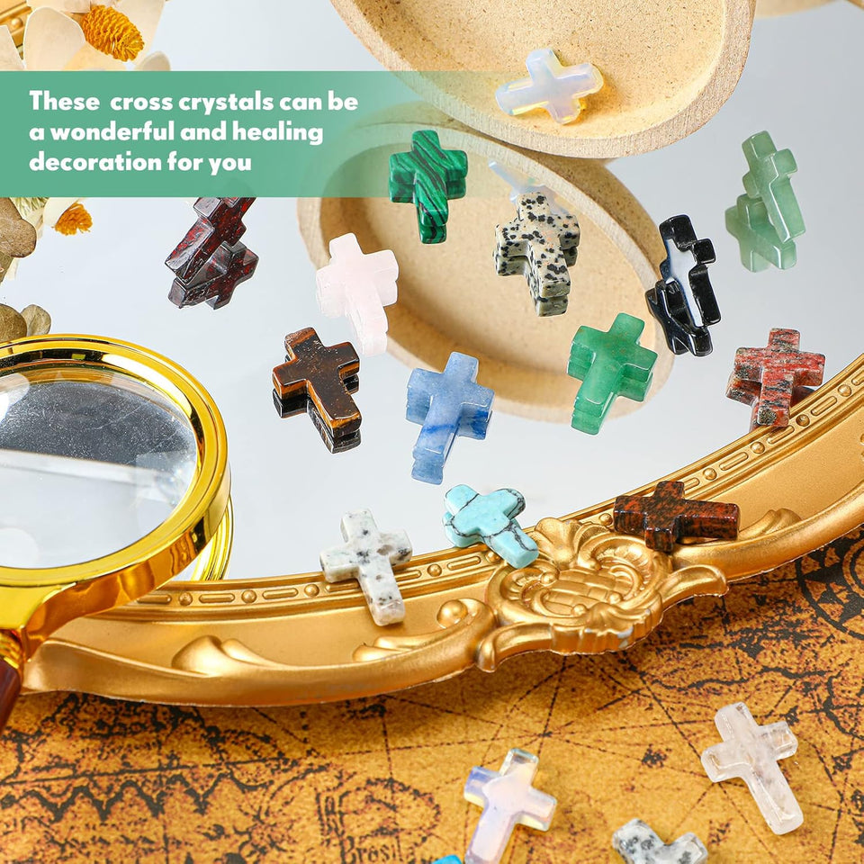 SacredStone – Handmade Crystal Cross