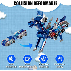 DinoRacer – 2-in-1 Transforming Race Car Toy