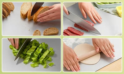 SteelPrep – Stainless Steel Kitchen Cutting Board