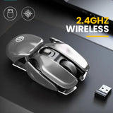 AeroClick – Wireless Ergonomic Metal Mouse