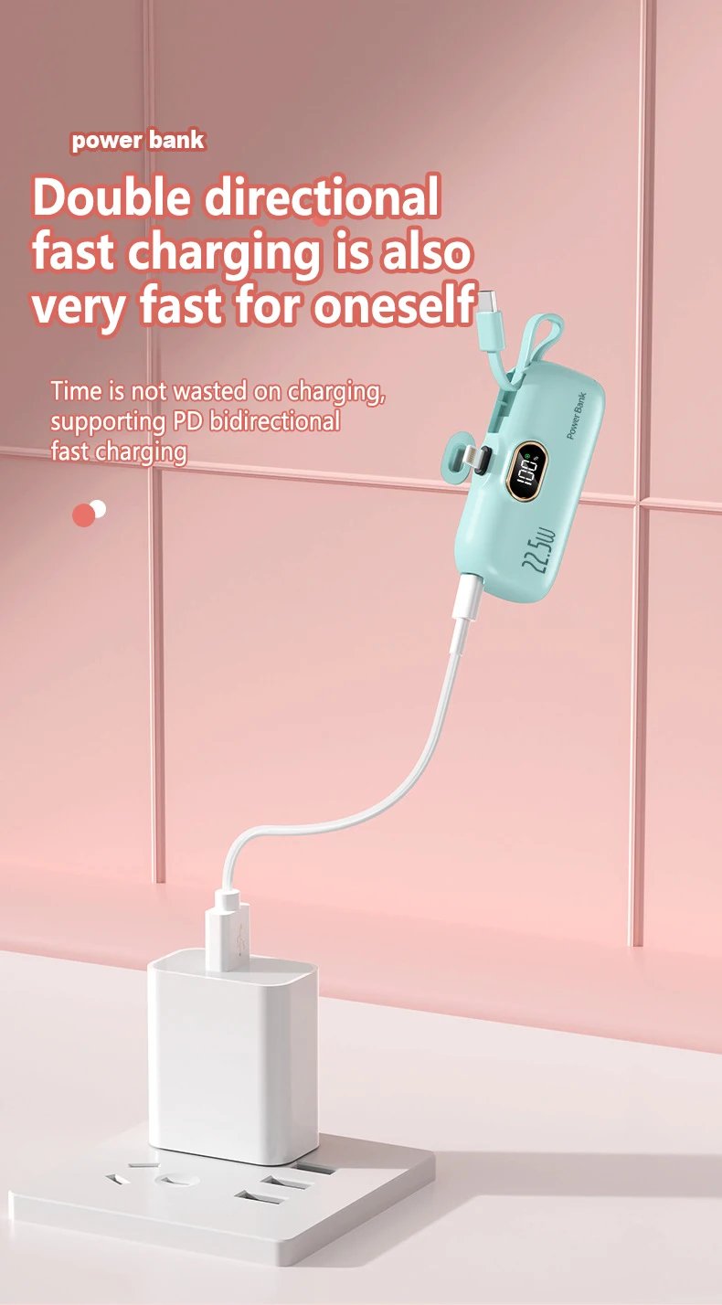 ChargeMini – 5000mAh Portable Power Bank