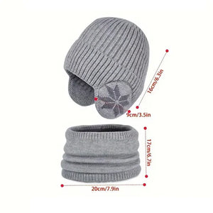 EverWarm - Winter Warm Knit Hat and Scarf Set