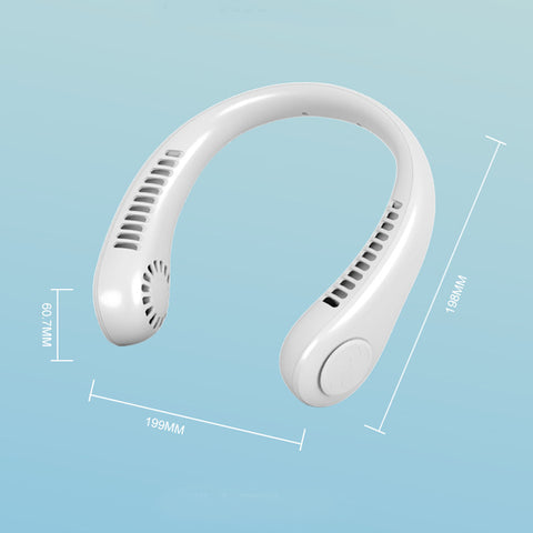 NeckBreeze Pro - 360° Airflow Cooling Fan for Outdoor Comfort