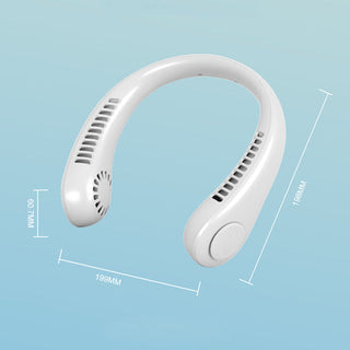 NeckBreeze Pro - 360° Airflow Cooling Fan for Outdoor Comfort