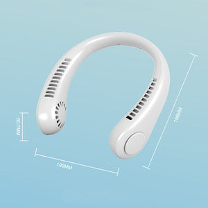 NeckBreeze Pro - 360° Airflow Cooling Fan for Outdoor Comfort