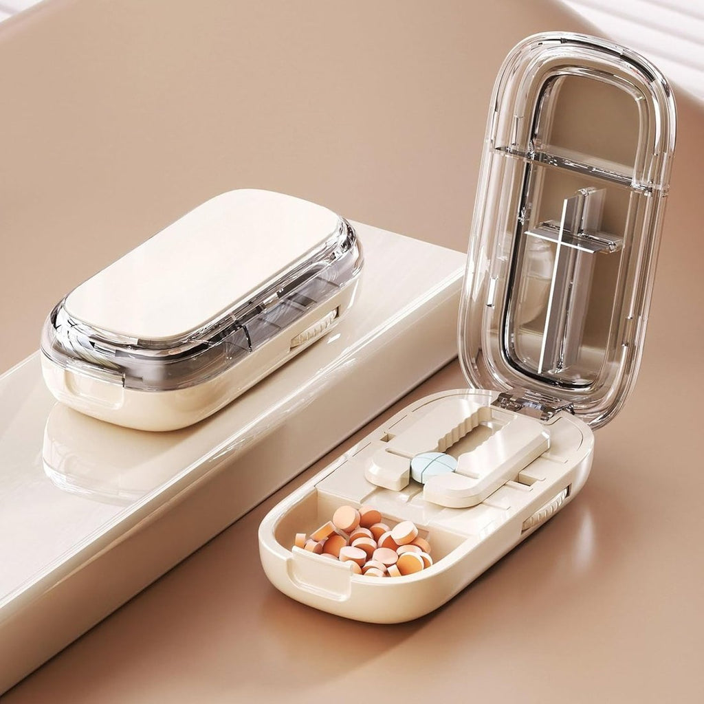 MediSlice - Smart Pill Cutter with Storage Box