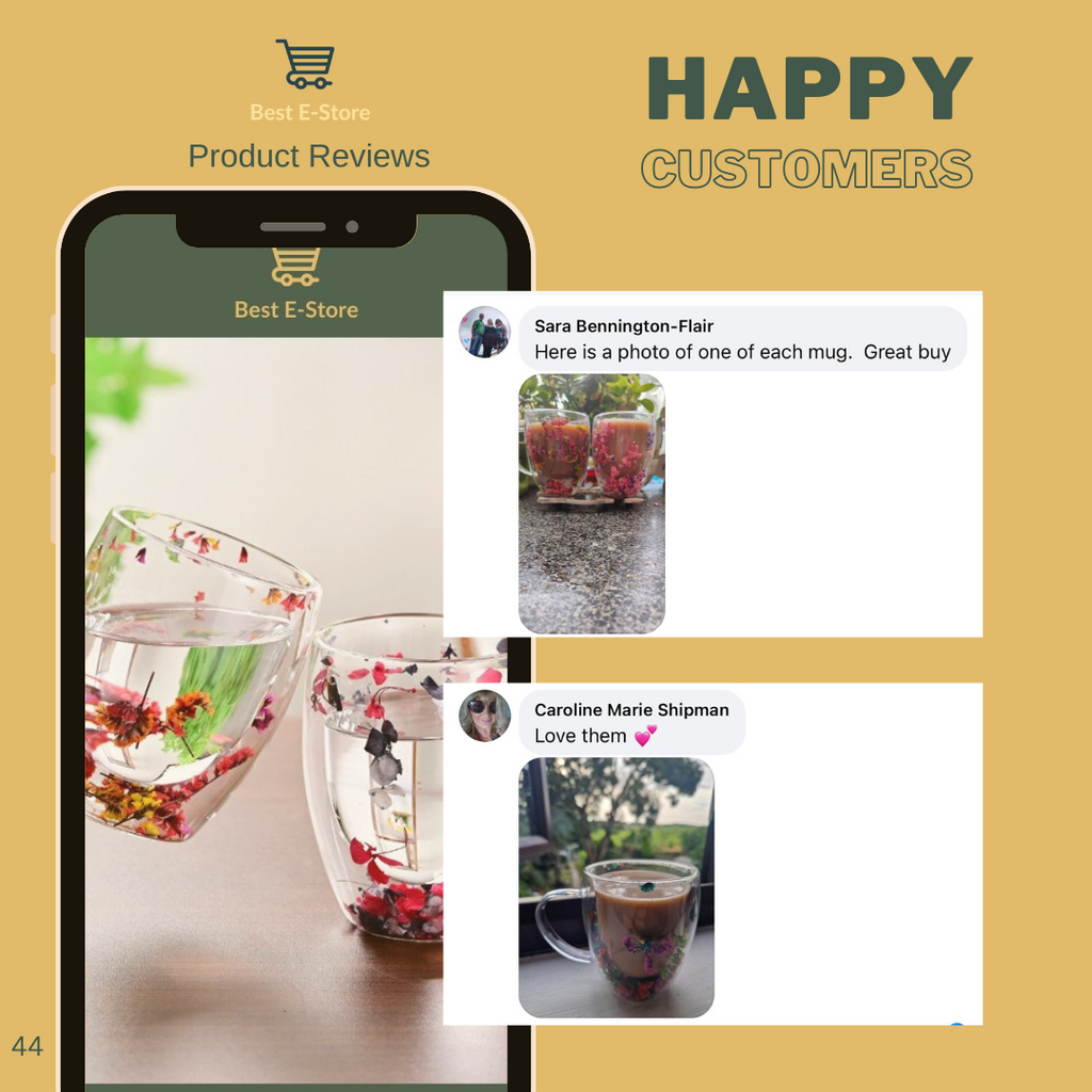 LuxeBloom – Handcrafted Elegant Glass Cups