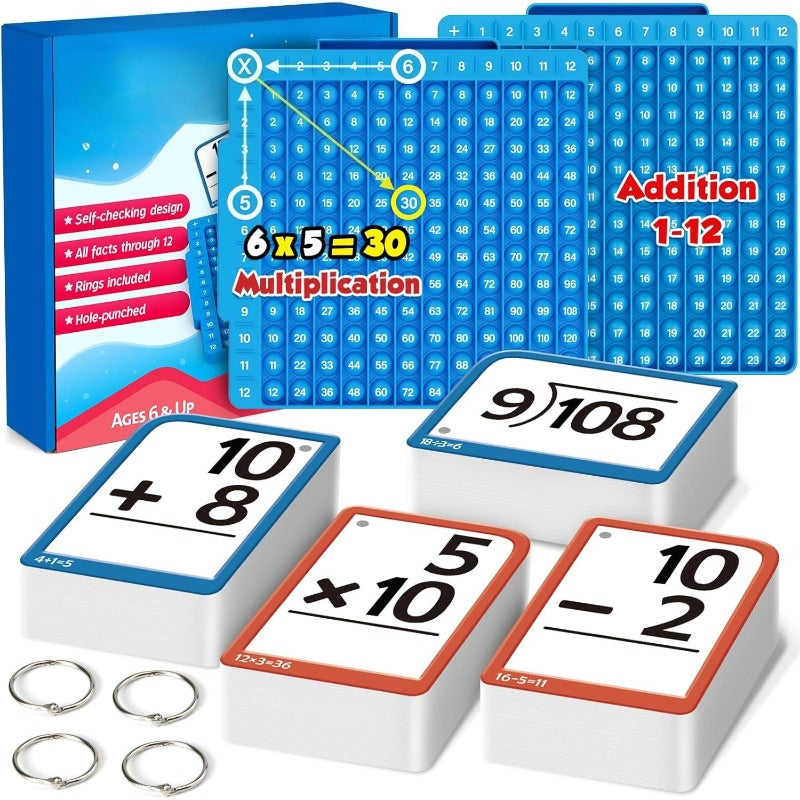 Math Master Handheld MathMaster – Interactive Practice Learning Kit