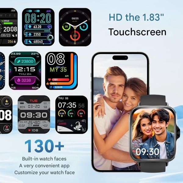 ⏰Only $11.99⏰All-day Fitness Monitoring💯Bluetooth Fashion Smart Watch