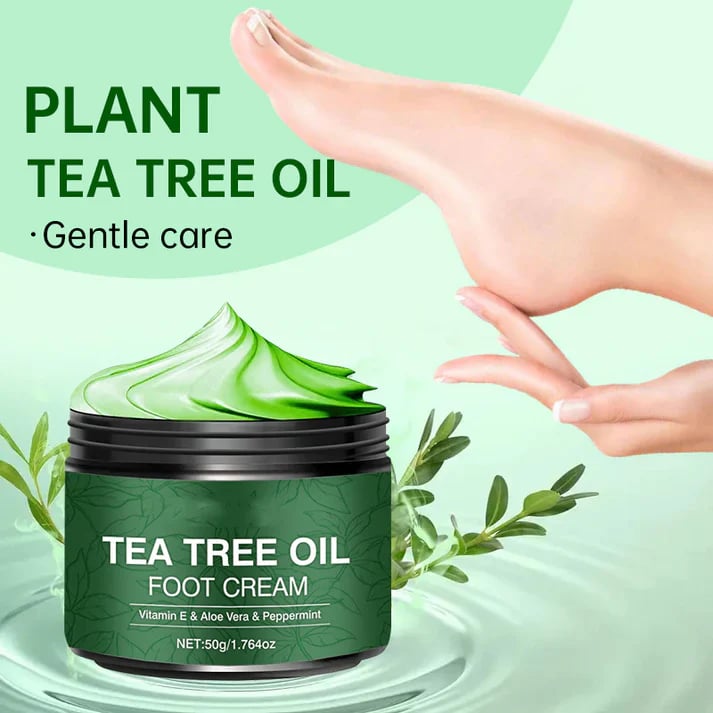 HerbaSoothe – Aloe Vera & Tea Tree Foot Moisturizer