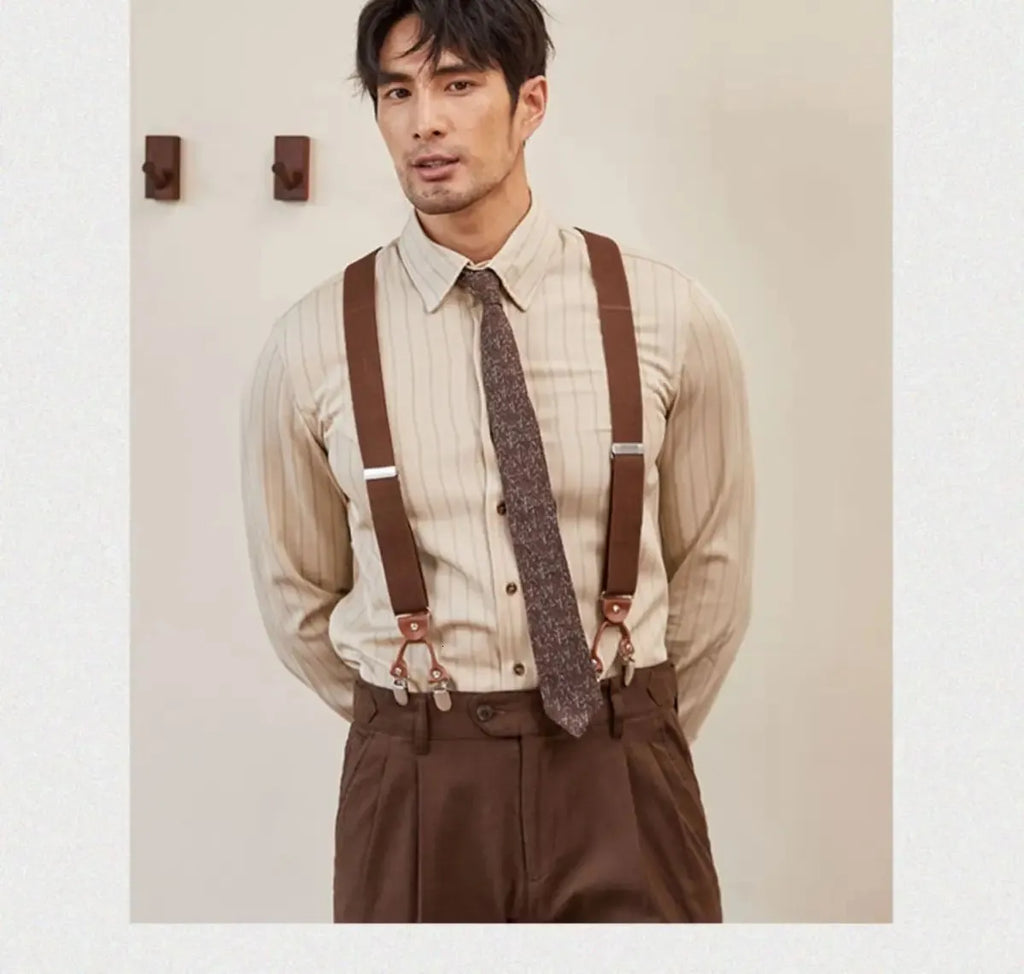 LegacyStripe - Retro Casual Men’s Shirt
