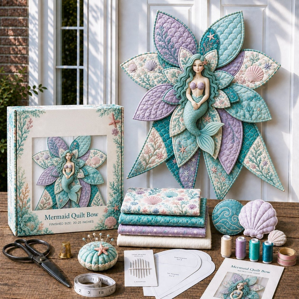 StitchCharm – Oversized 3D Quilted Bow Craft Kit
