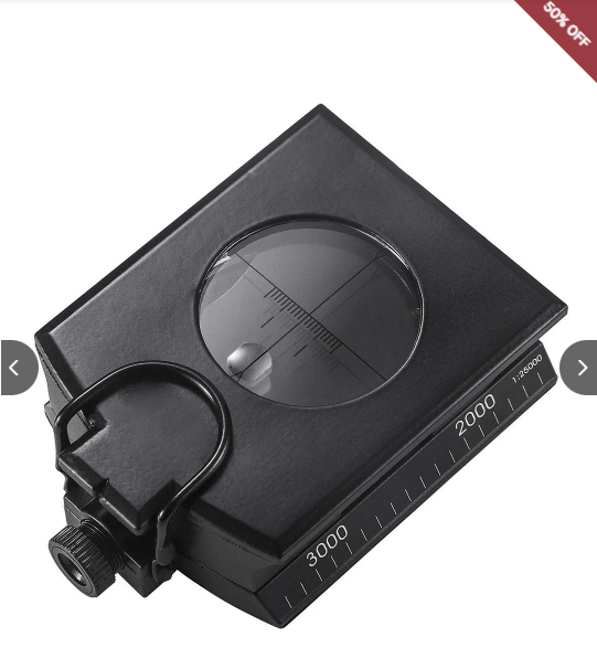 Multifunctional Military Aiming Compass with Clinometer