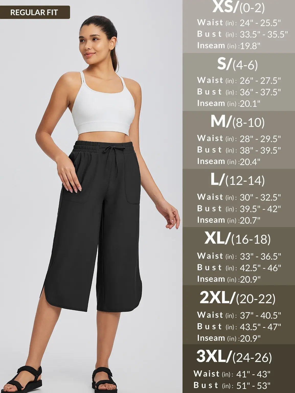 MoveFlow – Lightweight Wide Leg Active Capris
