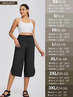 MoveFlow – Lightweight Wide Leg Active Capris