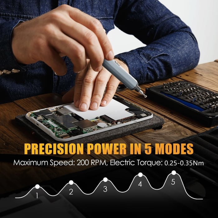 ScrewMaster - 68 in 1 Rechargeable Screwdriver Set