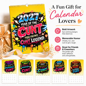 RogueWall – 2027 Bold Graffiti Humor Calendar