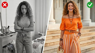 Effortless Striped Maxi Skirt Set