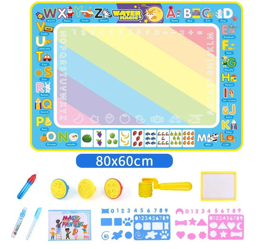 Mess-Free Water Doodle Mat - Creative Mat for Kids marnetic