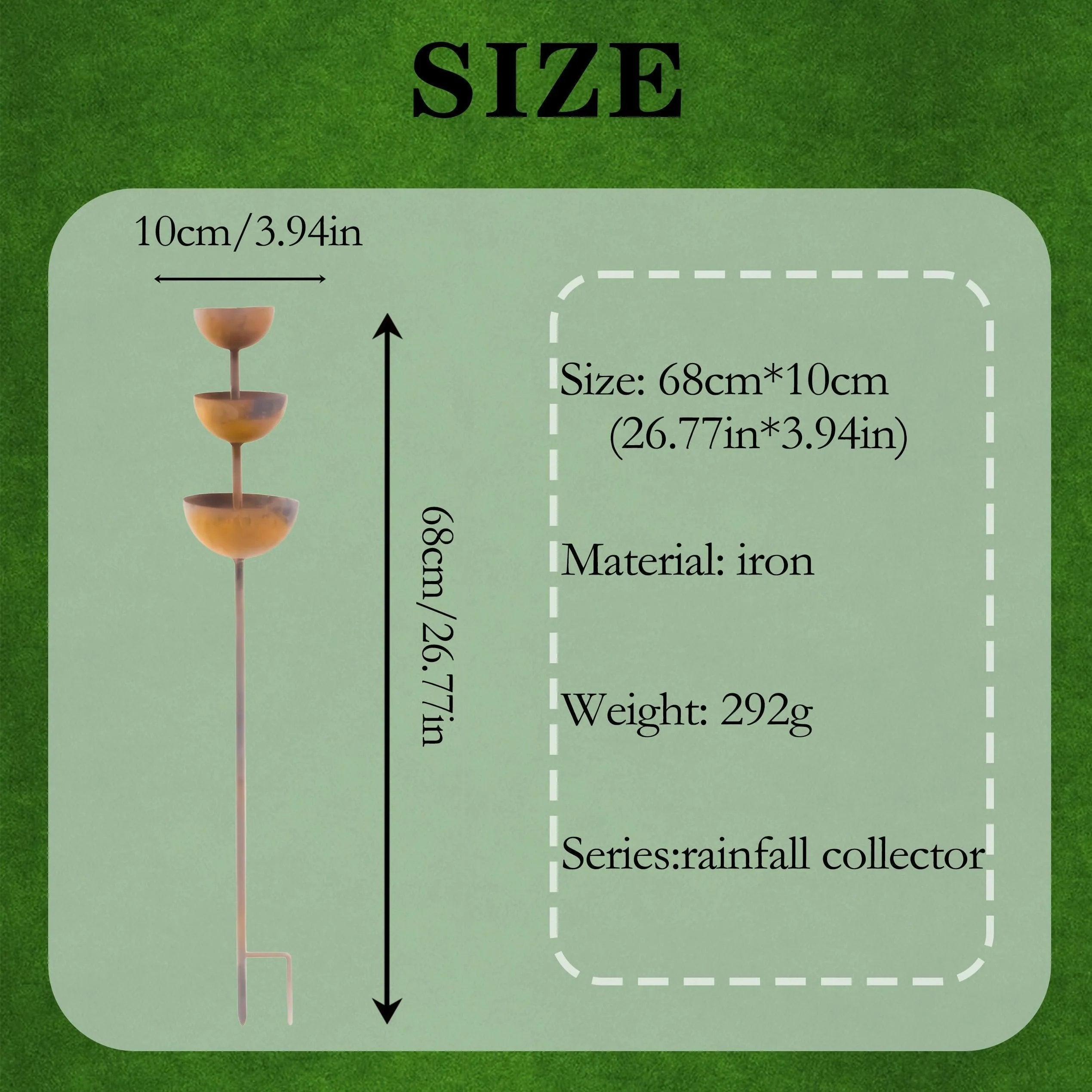 RainBloom – Decorative Plant Rain Catcher