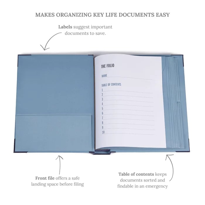 FinalChapter - Document Organizer Binder