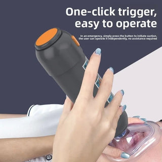 AirGuard – One Button Emergency Airway Suction Device