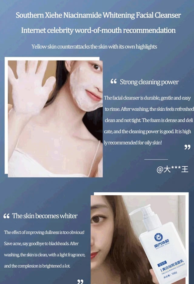 RadiantWash - Niacinamide Skin-Bright Cleanser