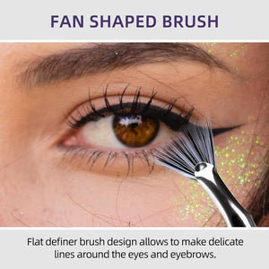 LashCraft - Folding Angle Scalloped Lash Brush