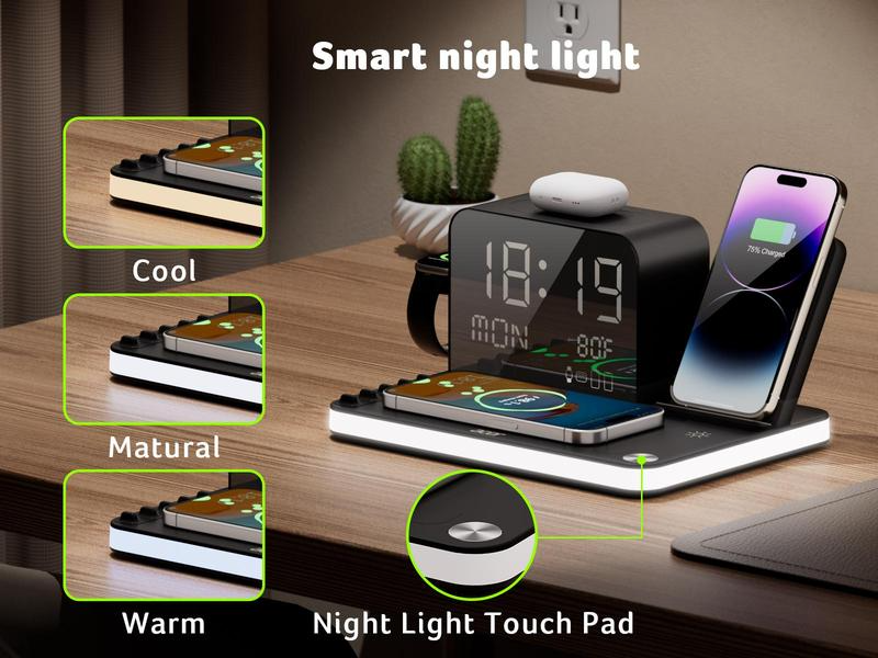 ChargeHub – 7-in-1 Wireless Charging Station