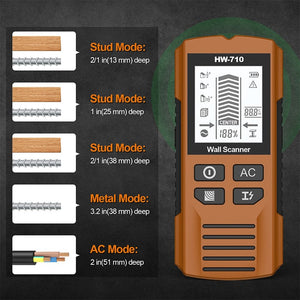 MetalVision – Multifunction Wall Scanner with LCD Display