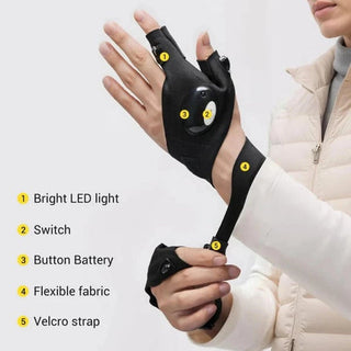 GlowHand – Hands Free LED Work Gloves