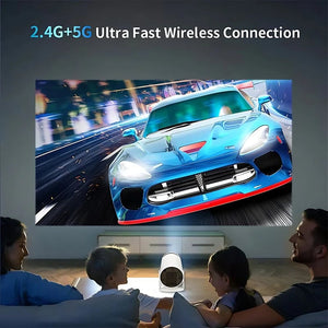 SkyBeam  – Portable Projector with 4K Clarity