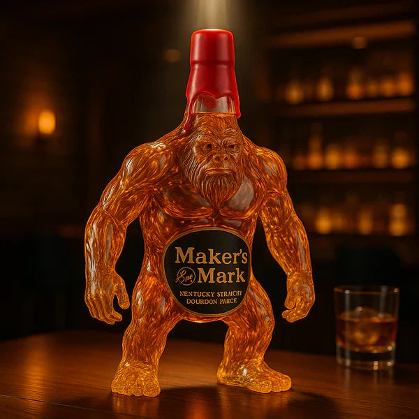 Bigfoot Whiskey Bottle