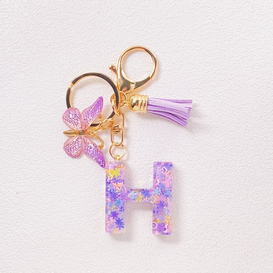 CharmKey – Personalized Initial Letter Keychain