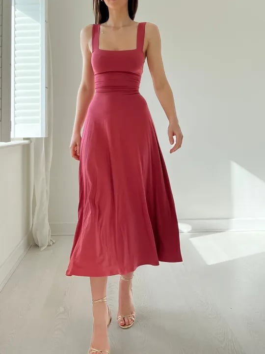 Fiora - Flattering High Waist Dress