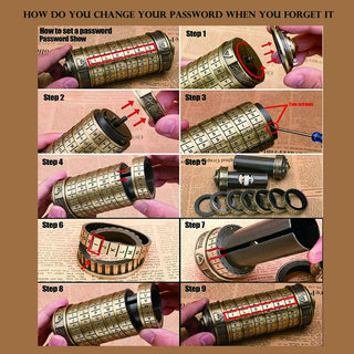 CodeHeart – Mini Cryptex Secret Lock Gift