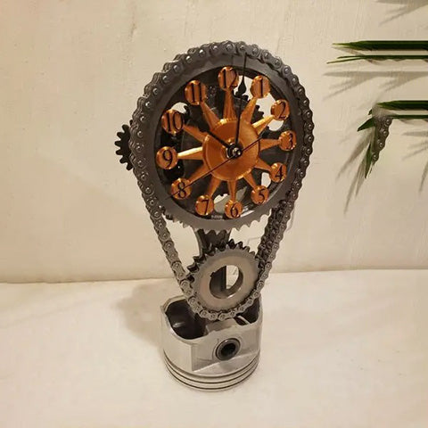 TimeTrack – Rotating Chain Clock