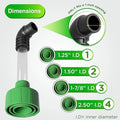 Green and black