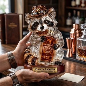 BarrelBandit – Premium Wild West Crystal Whiskey Decanter
