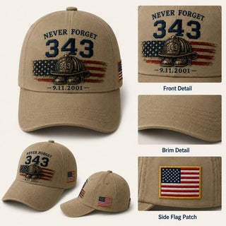Legacy343 – Never Forget Memorial Cap