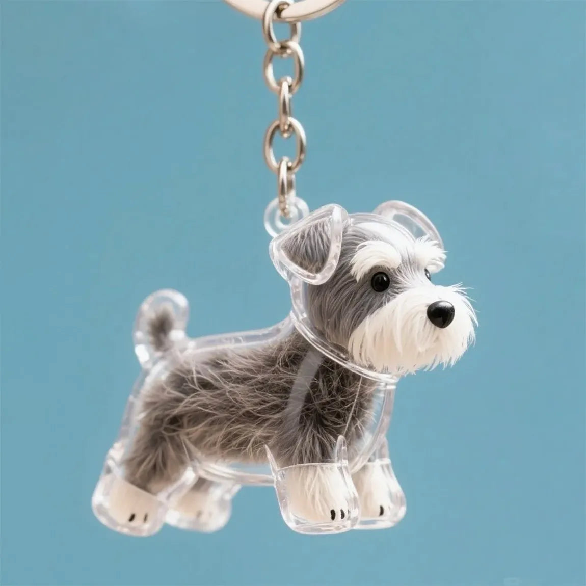 PawMemento – Dog Hair Keepsake Keychain Charm