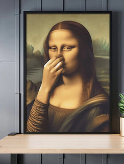 Renaissance Giggle - Whimsical Art Print