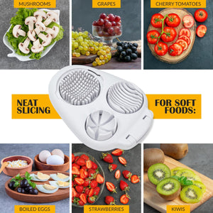 ChefCut Deluxe – Multi-Mode Egg & Snack Chopper
