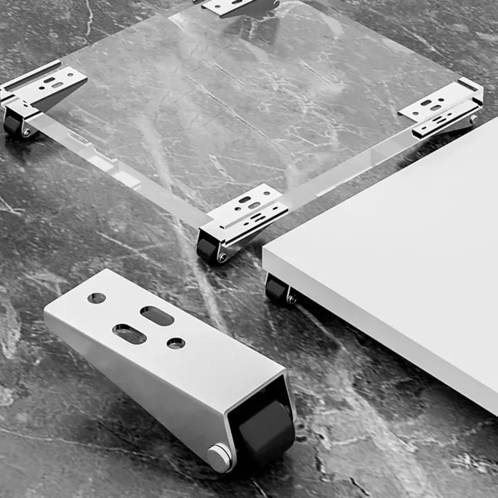 GlidePro – Long Bracket Swivel Castors