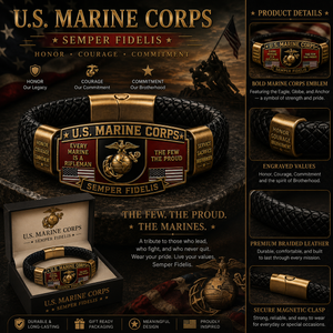 🇺🇸 Last Day Promo: 49% OFF 🎖️U.S. Marine Corps Semper Fi Tribute Bracelet